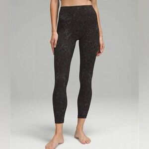 Lululemon ALIGN high-rise cheetah print legging